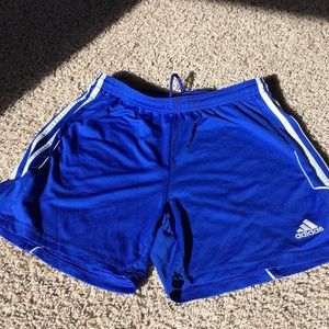 Blue Adidas Shorts